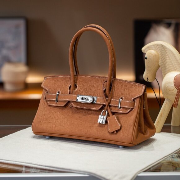 Brown Genuine leather wirkin - Picture 2 of 7